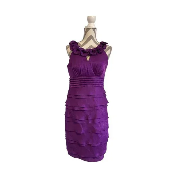 Signature by Sangria | Dresses | Sangria Cocktail Dress Size 8 | Poshmark